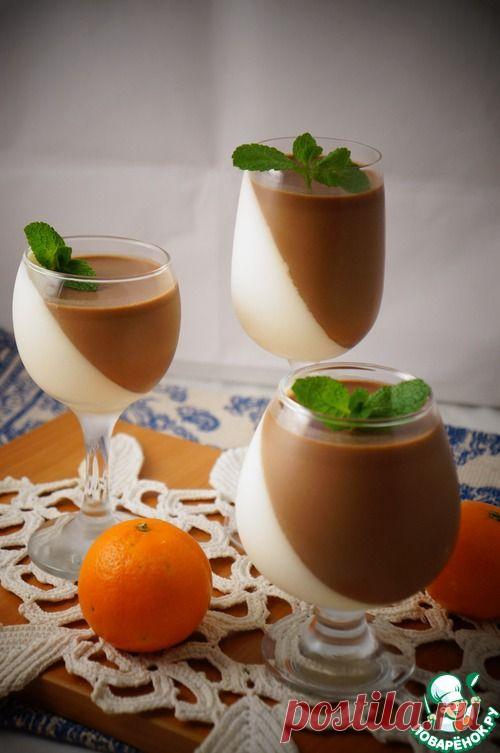 Панна котта "Ты и я" - кулинарный рецепт