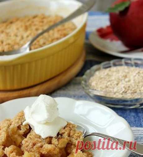 Крамбъл с ябълки/Apple crumble