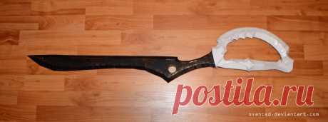 [WIP] Kill la Kill Scissor Blade Sword Papercraft1 This is what I'm curently working on Still a long way to go. Should I mention the final sword will be red like the original but it will have a different/custom design (I will add some details to it...