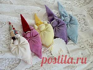 Вальдорфская куколка-уголок для самых маленьких - Ярмарка Мастеров - ручная работа, handmade