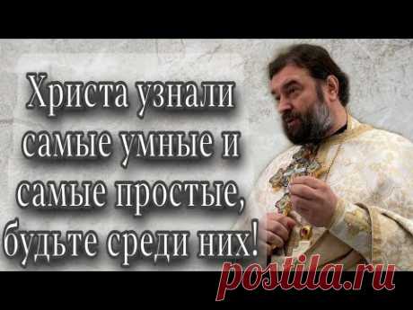 Рождественская проповедь. Протоиерей  Андрей Ткачёв.