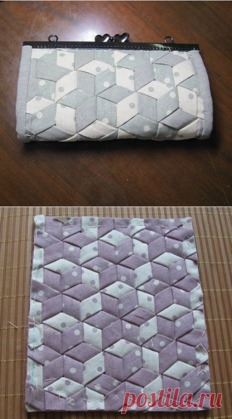 Лоскутное шитьё: японская техника плетения — Сделай сам, идеи для творчества - DIY Ideas