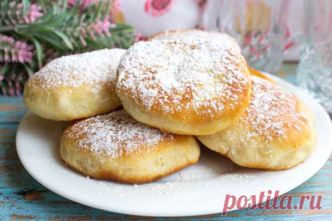 Пышки на сметане и разрыхлителе