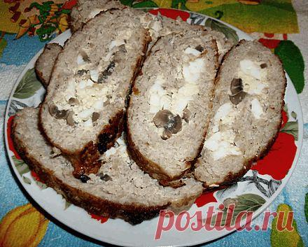 Мясной рулет из фарша | Рулет из фарша с начинкой | Кулинария. Рецепты приготовления
