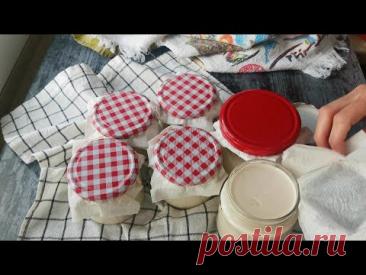 ЙОГУРТ БОЛЬШЕ НЕ ПОКУПАЮ/ПРОСТОЙ РЕЦЕПТ ЙОГУРТА,БЕЗ ЙОГУРТНИЦЫ ГУСТОЙ И  ВКУСНЫЙ//ЙОГУРТ ЗА 10 МИНУТ