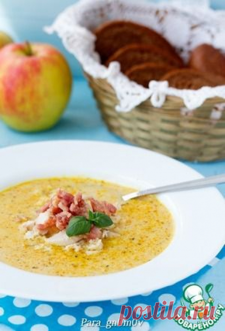 Суп карри с яблоком - кулинарный рецепт