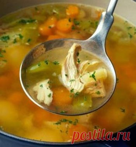 Вкусный рецепт куриного супа - Суп в мультиварке . 1001 ЕДА вкусные рецепты с фото!