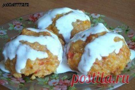 Овощные котлетки на пару