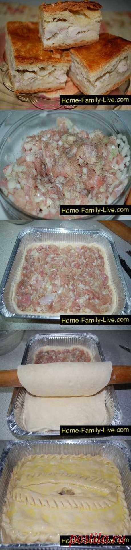 Пирог с курицей