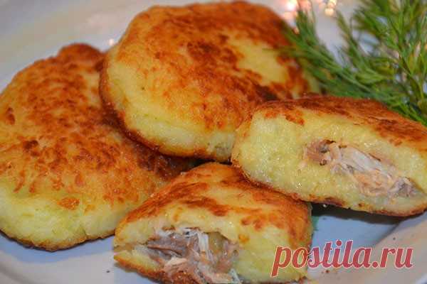 Картофельные зразы с мясным фаршем — Женская страничка