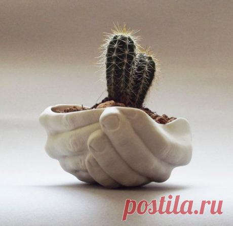 Креативные цветочные горшки