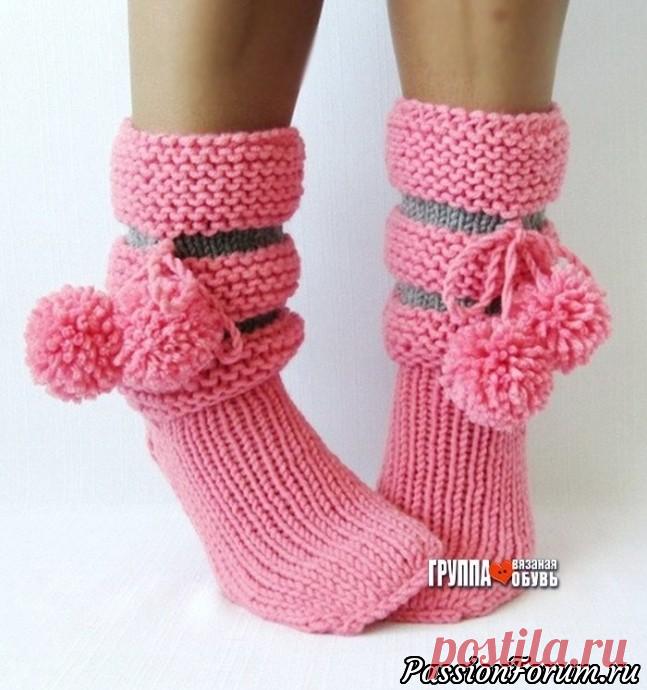 Носочки спицами. Очень понравились идеи! - запись пользователя falconet-n (Nadezhda) в сообществе Вязание спицами в категории Вязание спицами аксессуаров