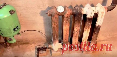 Как сделать печь из чугунной батареи на отработке