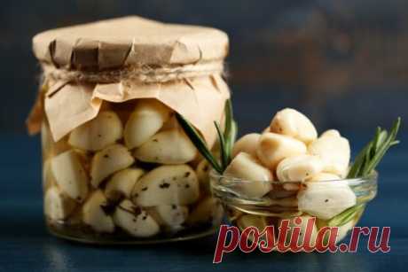Маринованный чеснок — Домашние заботы
