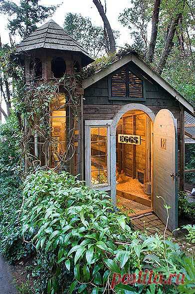 Потрясающие сарайчики для сада / Садоводство / ДАЧА / Pinme.ru / **евгения **