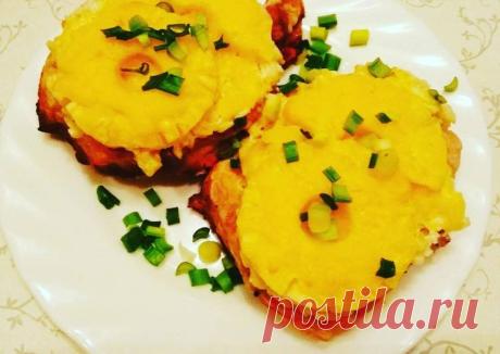 Свинина с ананасами Автор рецепта Татьяна Снопкова - Cookpad