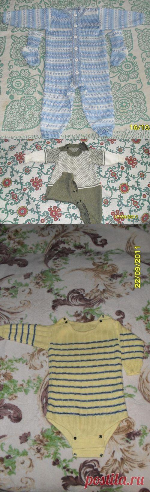 детские комбезы и боди