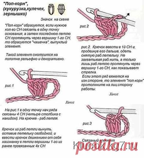 Вязаная сумка. Мастер-класс. Схема