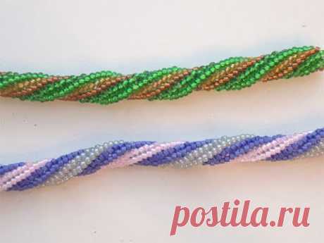 Tutorial Bracciale perline: come creare una spirale Herringbone 1/3 | Tutorial Perline - YouTube