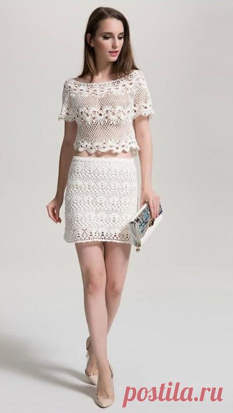 Como No Tempo da Vovó: LINDA BLUSINHA EM CROCHÊ COM GRÁFICO