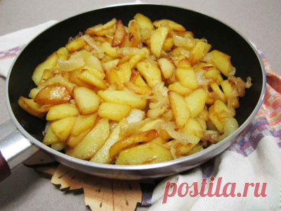 Готовим вкусно - Жареный картофель по-одесски