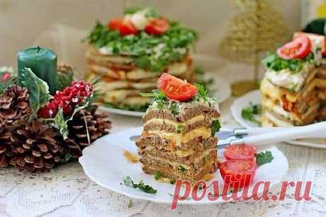 Печёночные мини-тортики — Искусство здоровой жизни