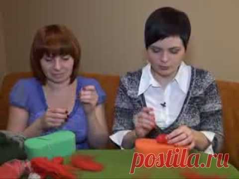 Брелок-сердечко в технике валяние | 1001 поделка