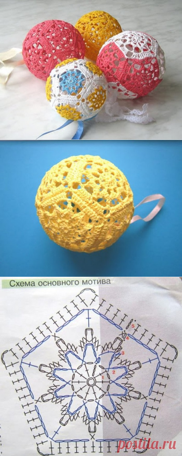 Вязаный шар