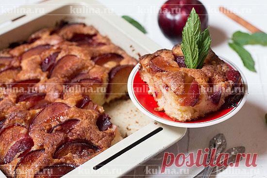 Сливовый пирог из газеты New York Times – рецепт приготовления с фото от Kulina.Ru