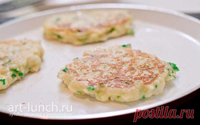 Картофельные оладьи с сыром - пошаговый рецепт с фото