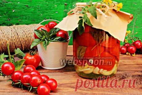 Помидоры дольками с базиликом рецепт с фото, как приготовить на Webspoon.ru