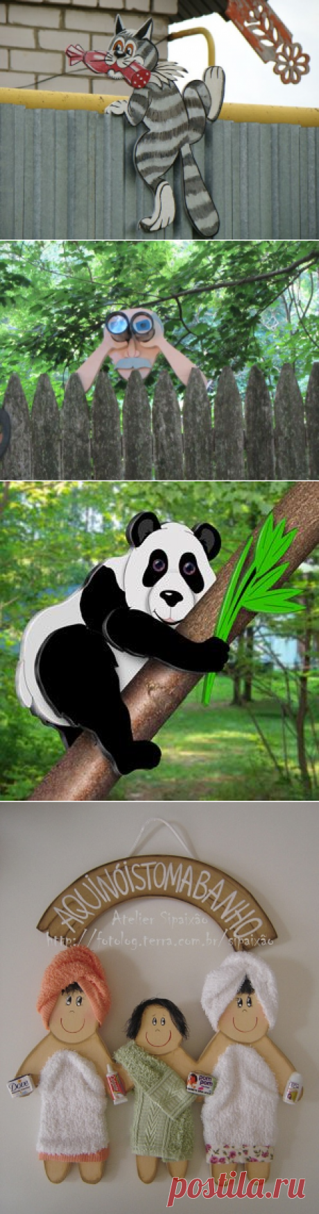 ФИГУРКИ ИЗ ФАНЕРЫ ДЛЯ УКРАШЕНИЯ УЧАСТКА!