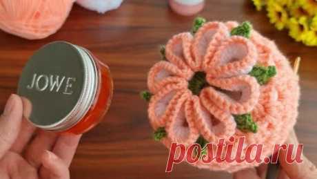 Только фантазия и ничего больше 😍 Креативное вязание крючком🙂