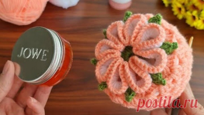 Только фантазия и ничего больше 😍 Креативное вязание крючком🙂
