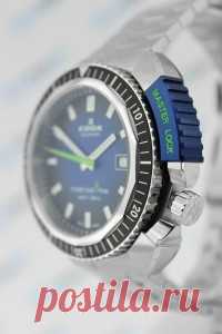 Швейцарские часы для дайвера от Edox Hydro-Sub Всегда приятно обладать часами, выпущенными в ограниченном количестве. Вдвойне приятно обладать часами с интересной историей – тут точно в цель попадает…