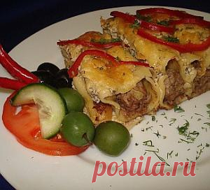 Каннеллони под белым соусом, пошаговый рецепт с фото Каннеллони под белым соусом. Пошаговый рецепт с фото, удобный поиск рецептов на Gastronom.ru