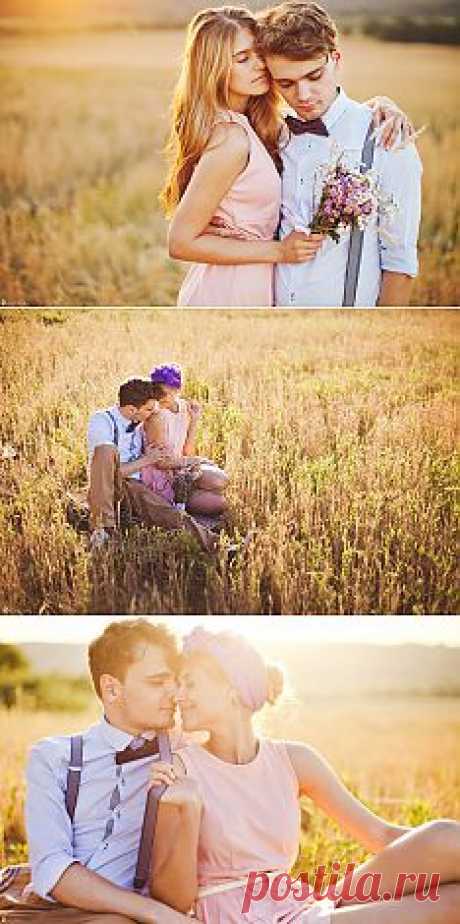 Закатное солнце: love-story Лизы и Леши - WeddyWood