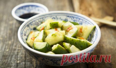 Битые огурцы по-китайски