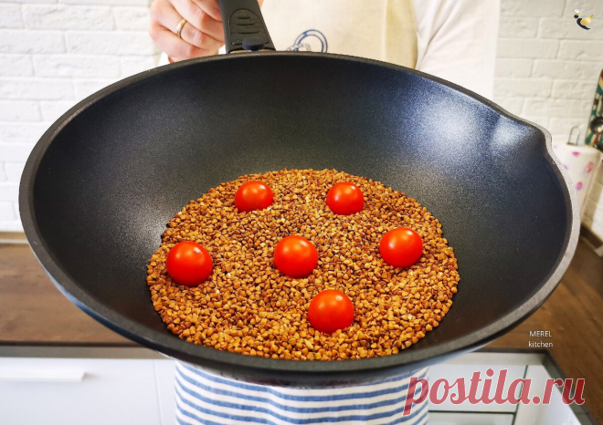 Гречку я готовил разными способами, а вот «по-индийски» пробовал впервые, получилось очень вкусно и необычно, делюсь рецептом | MEREL | KITCHEN | Яндекс Дзен