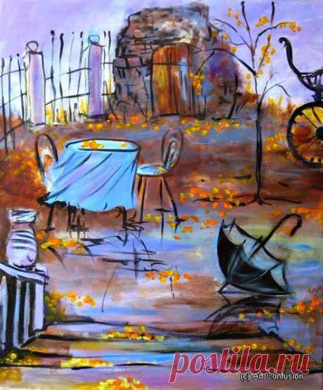 ты ли это, 
Октябрь веселый,
с рыжим отблеском карих глаз?
я тебя еще помню в школе,
стихотворной ритмикой фраз.
то ли возраст меня подводит,
то ль характер испорчен твой,
только чаще минор мелодий
слышу в стае над головой.
так играй же, Октябрь рваный,
листопадного звона медь,

только, милый, прошу, не надо,
лишь фальшивить, 
прошу, не сметь!

Лола Грей﻿