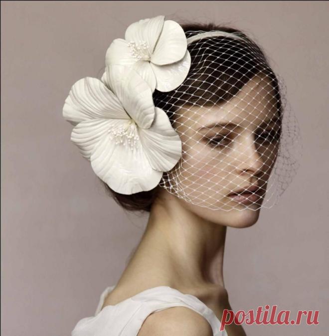 40 лучших свадебных аксессуаров для волос