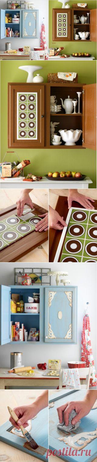 Как обновить старый кухонный гарнитур — Роскошь и уют