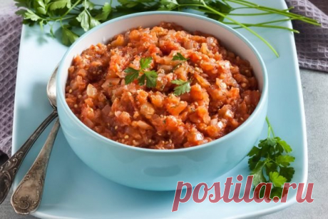 Икра из печеных баклажанов на зиму — Домашняя кулинария