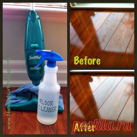All-Natural Homemade Floor Cleaner - Nature's Nurture : Nature's Nurture