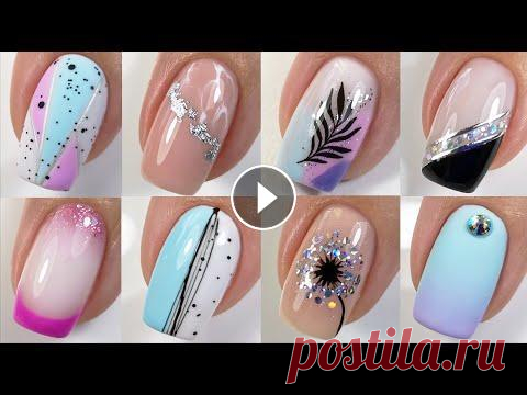 Nail Design ideas  В работе использовала; 1) гель-лак белый Fiore 189 гель-лак Moltinin 602 гель-лак Moltinin 308 топ матовый 2) каучуковая камуфлирующая база Moltini Sh...