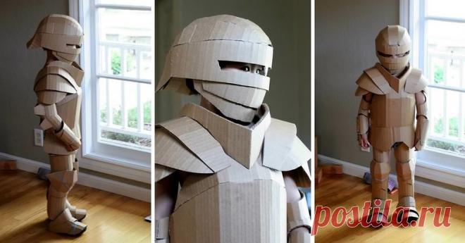 Благодаря золотым рукам отцам у сына появились лучшие доспехи в школе | Чёрт побери