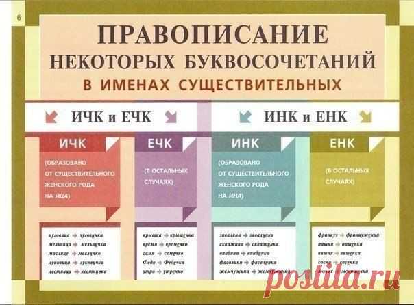 Все основные правила грамматики в одном посте! | thePO.ST