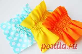 Нитка-резинка для выполнения сборки — Сделай сам, идеи для творчества - DIY Ideas