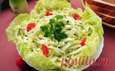 Салат из пекинской капусты / Простые рецепты