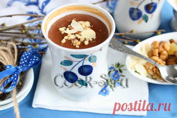 Шоколадный кисель - Пошаговый рецепт с фото | Напитки